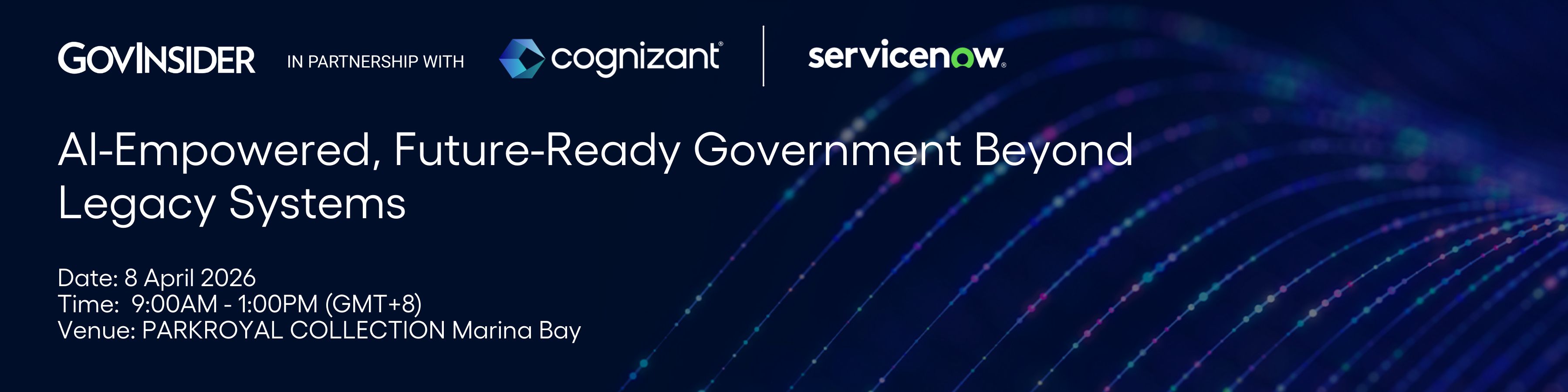 event banner for AI-Empowered, Future-Ready Government Beyond Legacy Systems